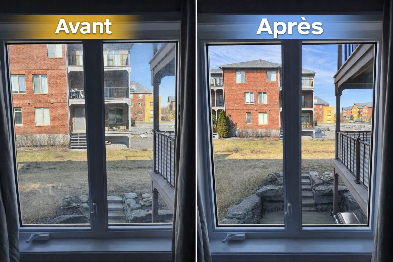 Team member cleaning